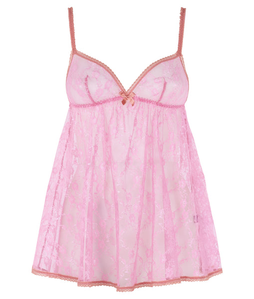 L'Agent by Agent Provocateur Monica Babydoll - Pink/Guava