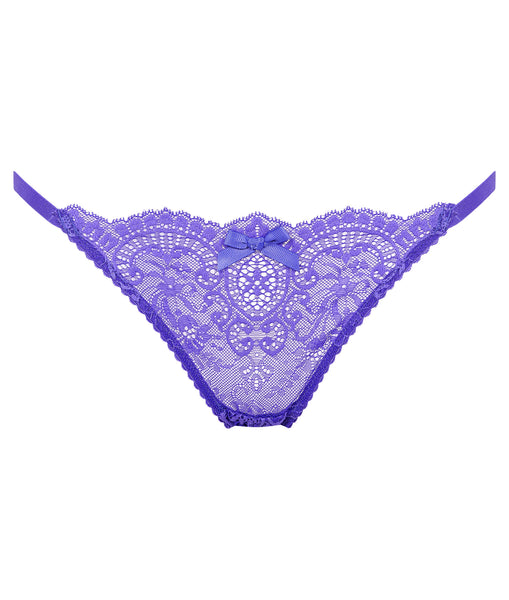 Vanesa string tanga - violetová orchidej