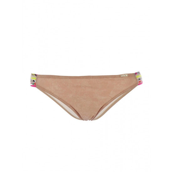 Zumba Yavapai bikini kalhotky - béžová/barevné šňůrky A2