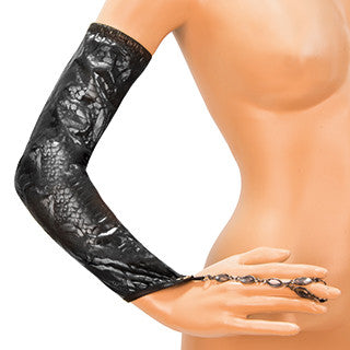 Escora Iman - dlouhé rukavice - černá