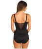 Stahovací Prádlo Miraclesuit Ssexy průsvitné tvarující body black back 