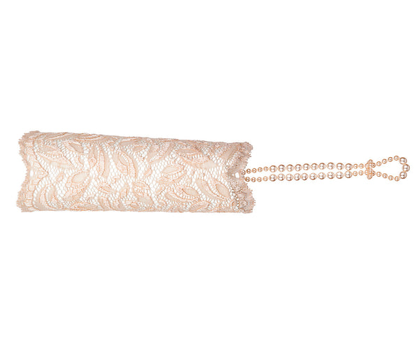 Bracli originální perlová rukavička - krajka champagne