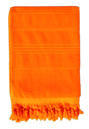 Le Comptoir De La Plage Beach towel Hammam - bavlna - Orange/oranžová
