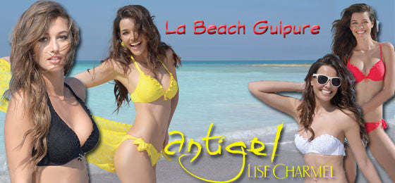 La Beach Guipure - klasické bikini kalhotky