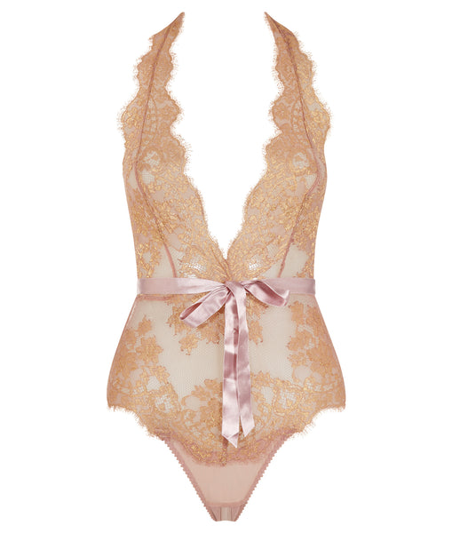 L'Agent by Agent Provocateur IANA - Playsuit/Body - TAUBE/GOLD