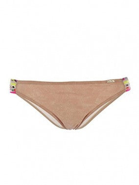 Zumba Yavapai bikini kalhotky - béžová/barevné šňůrky
