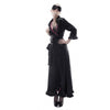 BonBon spodní prádlo - Long Kimono - Black Tulip